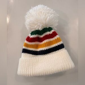 Hudson’s bay company  Striped Pom-Pom toque/ hat for baby and toddlers